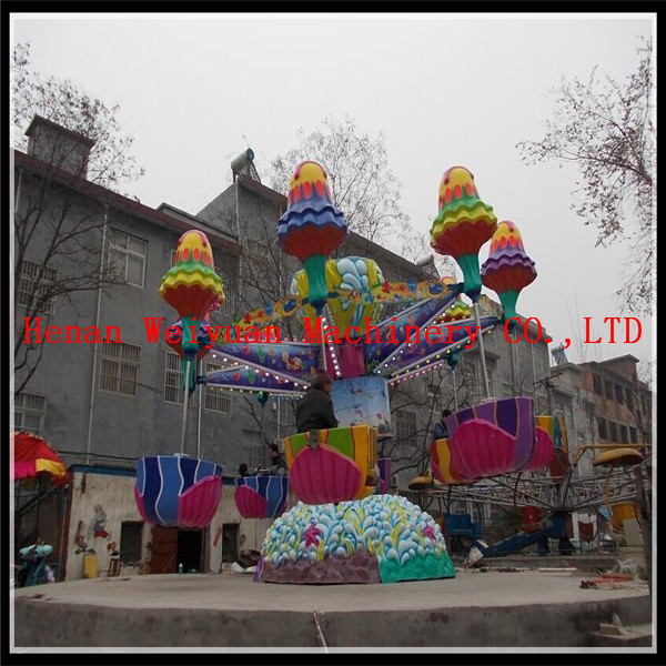 Quality Amusement park portable mini happy jellyfish rides wholesale