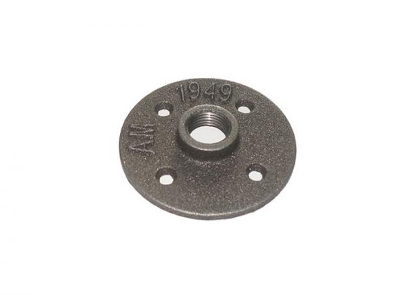 Cheap Customized Npt Black Malleable Iron Flange 1 2 Inch Floor Flange Casting Technics for sale