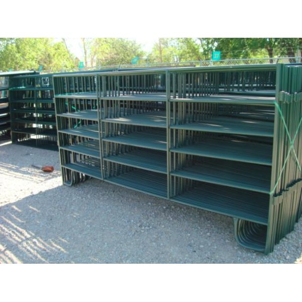 Heavy Gauge Tube Sheep Yard Panels , High Strength Movable Pipe Cattle Panels