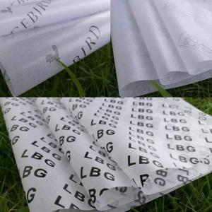 Quality Smooth Printed Gift Tissue Paper Crafts , Laminated Clothes Packing Paper wholesale