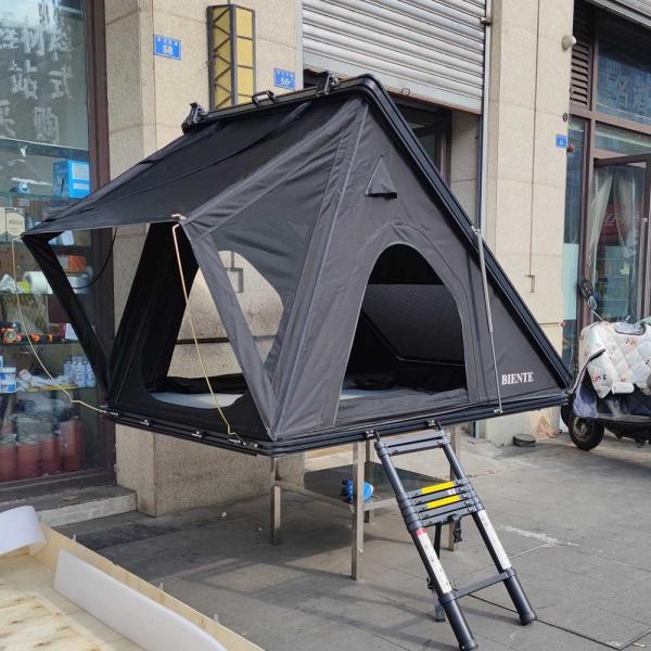 Automatic Opening Triangle Hard Shell Rooftop Tent With Custom Color