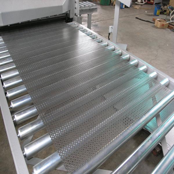 Stainless Steel Decorative Perforated Sheet Metal Hexagonal 10mm Hole 3.5m Width