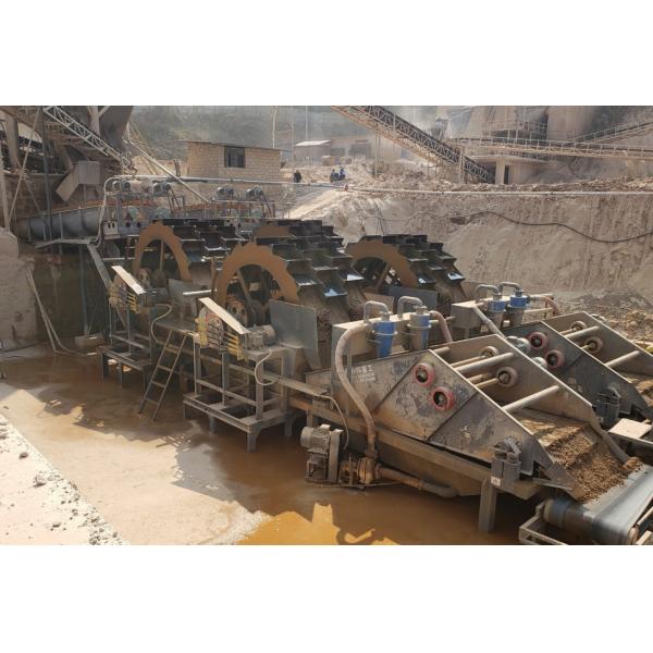 Fine 550mm Vibrating Screen Machine 7.5kw Sand Recovery