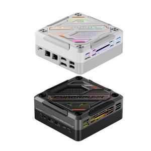 AMD Ryzen R7 7840HS Mini PC Dual LAN DDR5 64GB Gaming Mini PC With Light