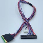 I-PEX To Dupont Connector Lcd Display Cable , Lvds Extension Cable For Lcd