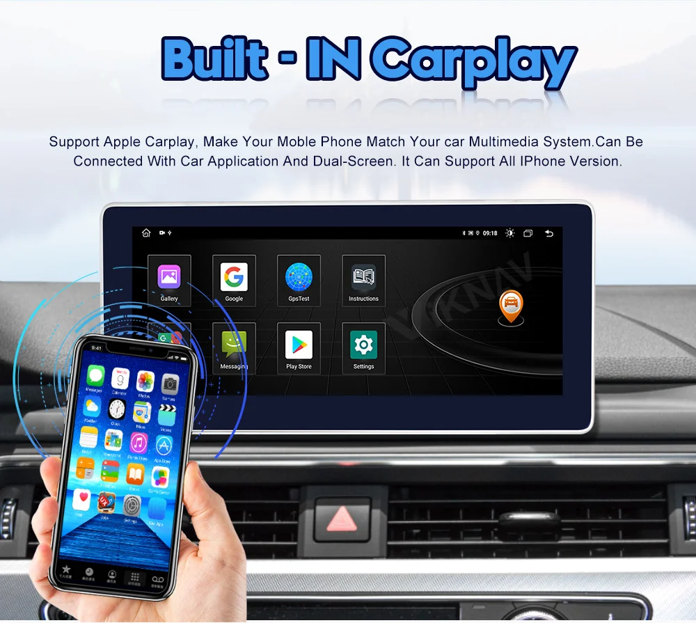 1920x720 Car Autoradio For Audi A6 A6L A7 2012-2019 GPS Multimedia DVD Player