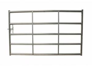 1.8m x 2.1m, 1.6 x 2.1m, 1.8m x 2.4m 42mm hot dipped galvanized cattle farm gate fence / used corral panels