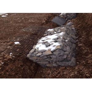 Buy cheap Zhuoda Scour Protection 2.7mm Galvanized Gabion Mesh from wholesalers
