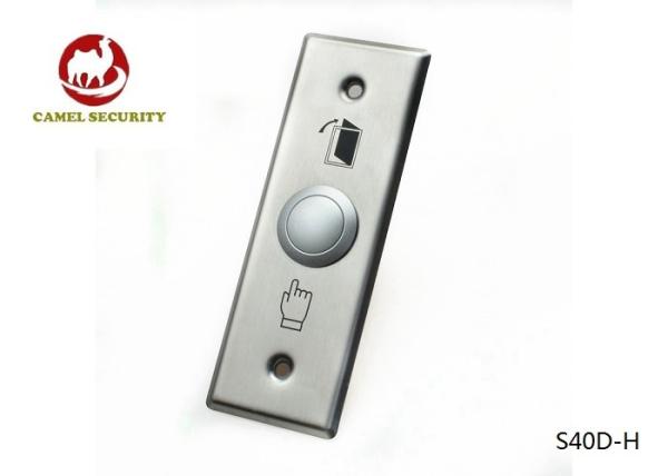 Cheap 3 Wire Door Push Button Switch , Flush Mount Push Button Power Switch for sale