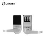 Classical Electronic Door Lock With Remote Control , Card Code Combination Door