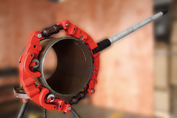 Safe 10"-14" Capacity Hinged Pipe Cutter No Spark Ridgid Pipe Cutter