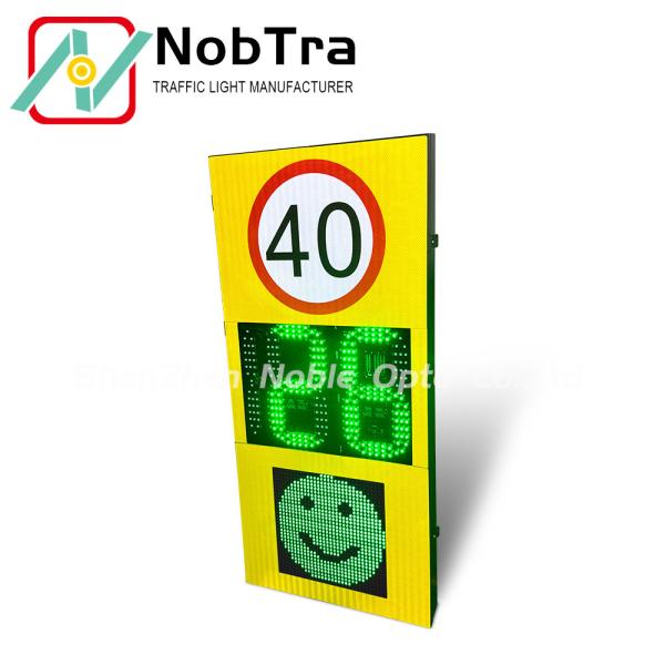 Solar Powered Radar Digital LED Speed Displays with Data Logging and Wireless