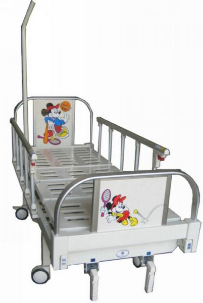 Cheap Manual Adjustable Pediatric Hospital Beds For Kids Home Nursing for sale
