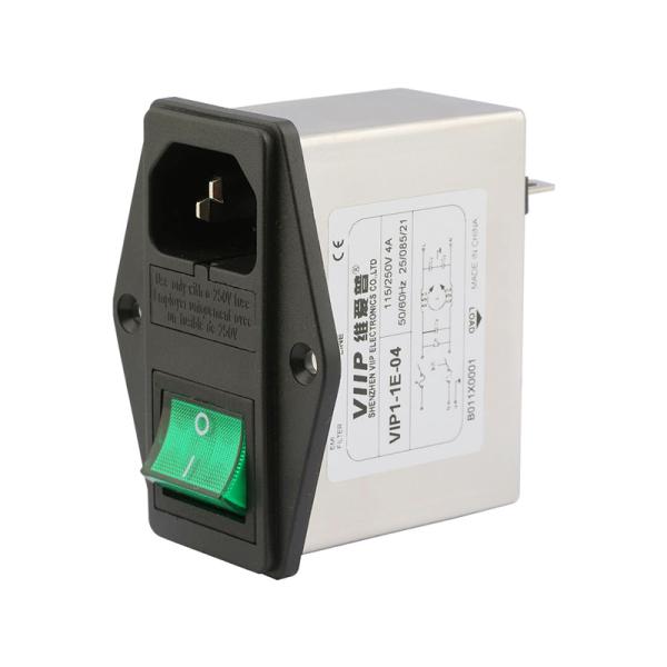 IEC Socket Filter Interference Reduction Filter -25C- 85C Operation for Optimal