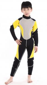 China children wet diving suit 3mm long sleeve neoprene diving wet suit on sale
