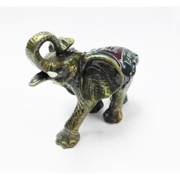 elephant trinket box alloy jewelry box home decoration jewelry box