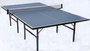 Quality Foldable Portable Table Tennis Table , Full Size Ping Pong Table For Recreation wholesale
