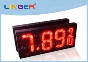 Quality IR Remote Controller LED Gas Price Sign For Roadside Service Station wholesale