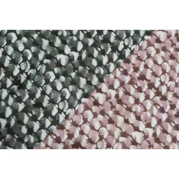 Recycled 100 Polyester China Supplier Top Selling Short Plush Digital Print Custom Velvet Fabric Printing for Dress