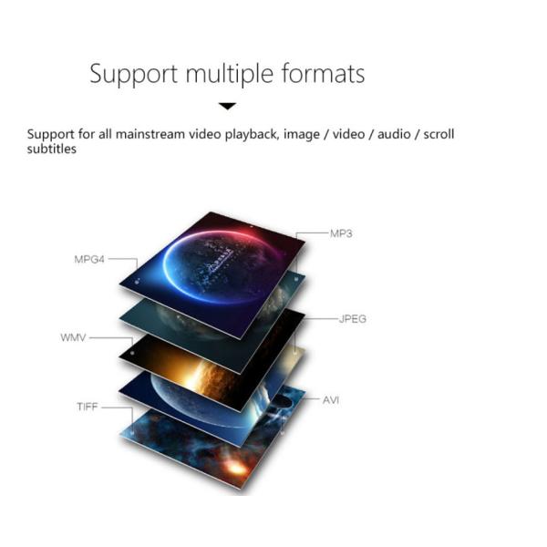 250cd/m2 LCD Advertising Display 27 Inch Wall Mounted High Performance