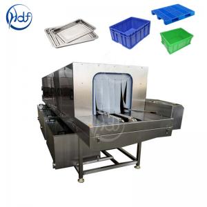 Quality Industrial Plastic Crate Cleaning Machine Basket Box Washing Machine wholesale
