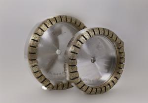 Quality 10-inch brazed double-sided indexable blade marble polishing diamond grinding wheel wholesale