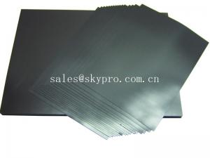 Quality Electrically conductive rubber sheeting roll with low electrical volume resitivity wholesale