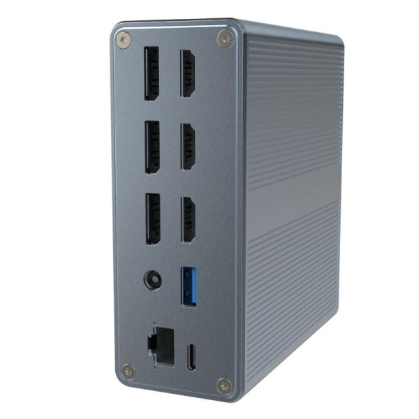 18 In 1 Thunderbolt 3 Dual Monitor Docking Station Hdmi Mac For USB C Laptop Docking Station Universal