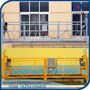 Quality 2.2KW ZLP1000 High Rise Electric Hoist Lifting Rope Suspended Platform For Construction wholesale