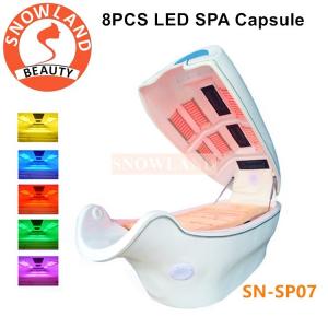 Quality 8Pcs Led Light Spa Capsule Body Slimming Machine Infrared Ozone Sauna Spa Capsule wholesale