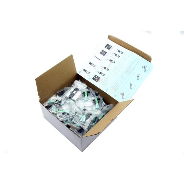 Field Install SC UPC Fiber Optic Quick Connector Single Mode 60mm Blue For FTTH Drop Cabl