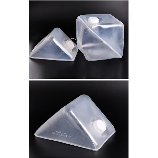 Customized Logo Square Foldable Carrier Collapsible Liquid Container 20L Semi-Foldable