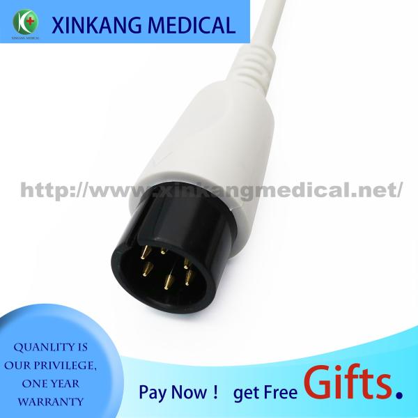 Compatible Mindray 6Pin ECG 5leads Snap AHA