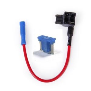 China Micro Blade Mini ATM FUSE PLUG Add a circuit Fuse Block Extension +15A Fuse on sale