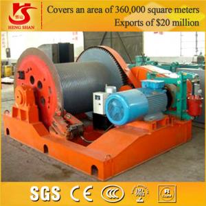 Quality 1-65ton Electric Single And Double Drum Wire Rope Winch wholesale