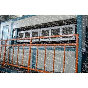 PLC Control Automatic Egg Carton Making Machine With Drying Function