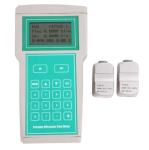 Quality Portable Non Contact Ultrasonic Flow Meter with Data Logger and RS232 Pulse Output wholesale