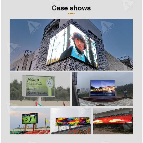 SMD 6.67mm Outdoor LED Display Screen 320x320 P10 Led Video Wall