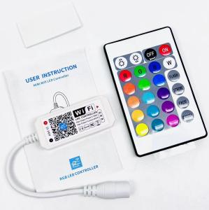 Quality 24 Keys LED Strip Smart Controller With Smartphone WiFi APP Remote Control wholesale