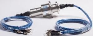 China Rotation Speed 150 Fiber Electrical Slip Ring Compatible With Data Bus Protocols on sale