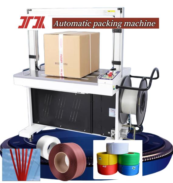 Cheap Automatic Plastic PP Strapping Machine Fully Automatic Strapping Machine High Platform Strapping Machine Carton Strapping Machine For 1.8 Seconds/strip for sale