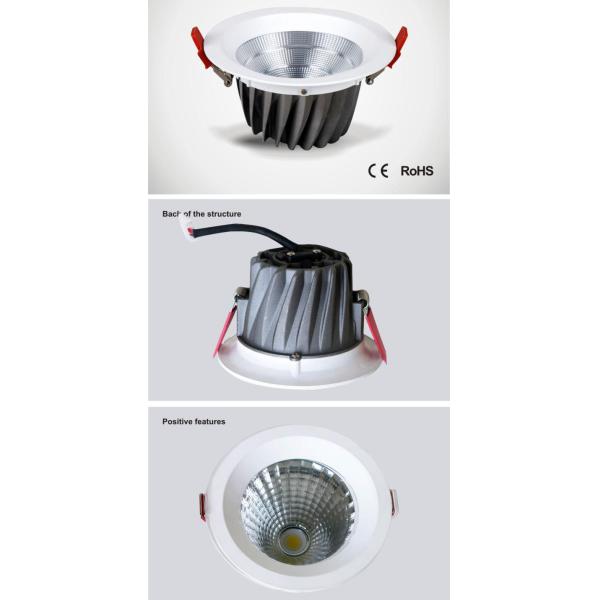 fixed 12W-36W special led lighting with square white alu surface