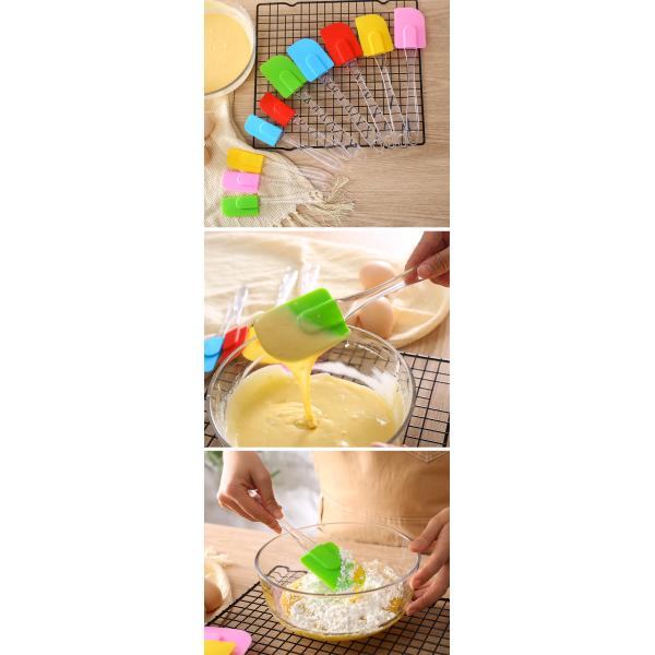 FDA Mini Silicone Spatulas BPA Free For Baking