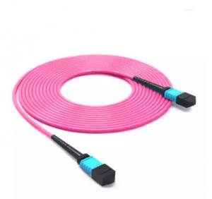 Quality High quality 8 12 24 Core Om3 Om4 Fiber Optic MTP MPO Patch Cord Cable wholesale