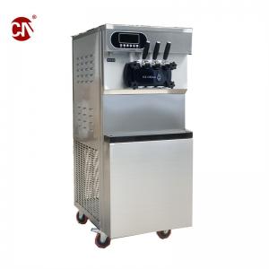Quality Ice Cream Making Machine Soft Serve Machine Three Flavors for Frozen and Chilled Process wholesale