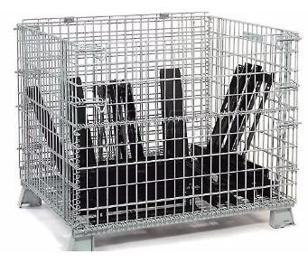 Cheap Secure Storage Pallet Stackable Wire Mesh Container for sale