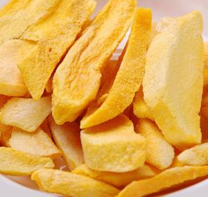 China Low Calorie  Dried Mango Slices High Nutritional Value Safe Raw Ingredient on sale