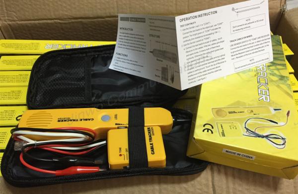 Cheap 1.5kHz Network Crimping Tool Probe Tracer Wire Network Tester Tool Kit for sale