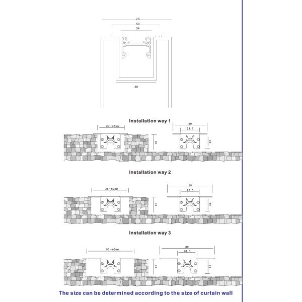 Dustproof SMD 3030 LED Linear Tube Light