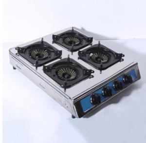 Quality Factory Supply LPG Natural Gas Multi-Headed Gas Stove Commercial Four-eye Casserole Oven Gas Casserole Stove Wholesale wholesale
